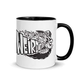 Weirdo 11oz Mug with Color Inside - mangobeard