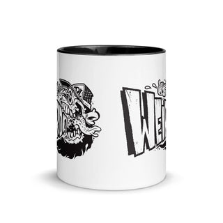 Weirdo 11oz Mug with Color Inside - mangobeard