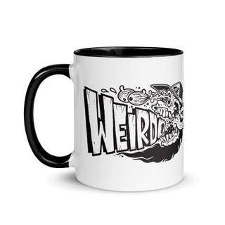Weirdo 11oz Mug with Color Inside - mangobeard