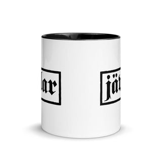 jävlar 11oz Mug with Color Inside - mangobeard