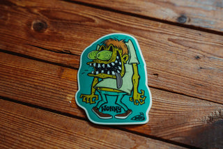 Wonky - CosmikMango - Sticker - mangobeard