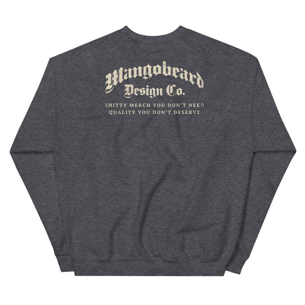 Mangobeard Design Co - Workshop Unisex Sweatshirt - mangobeard