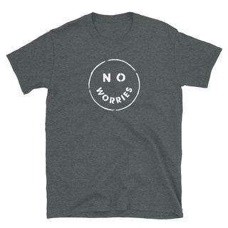 No Worries Smiley - Unisex T-Shirt - mangobeard