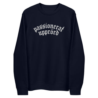 Passionerat Upprörd Embroidered Unisex eco sweatshirt - mangobeard